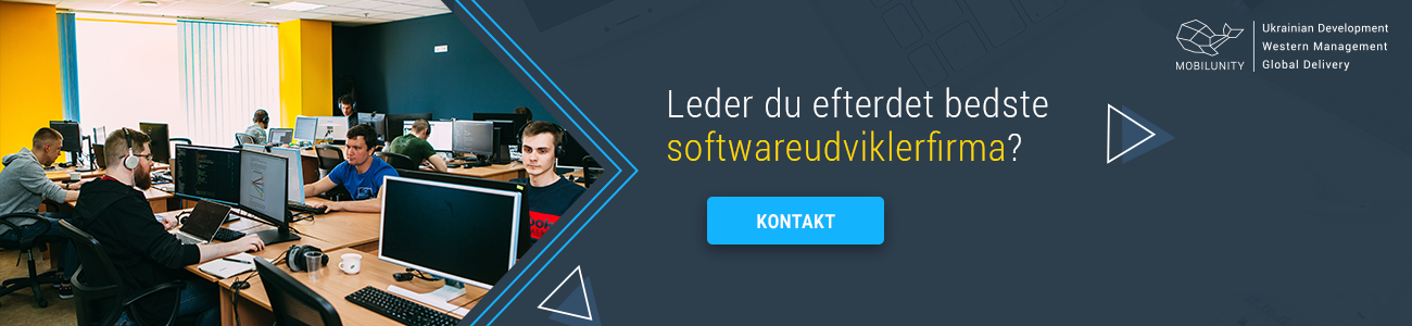 leder du efter det bedste softwareudviklerfirma